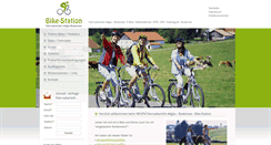 Desktop Screenshot of bike-station.eu