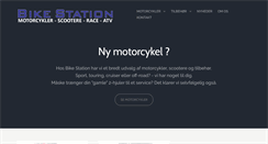 Desktop Screenshot of bike-station.dk